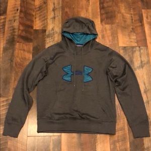 Gray Under Amour Hoodie